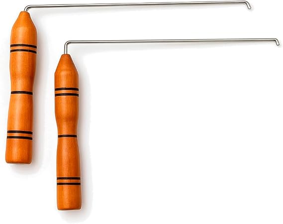 Produtos esotericos Dual Rod Em Madeira Para Radiestesia Artesansal Padrão