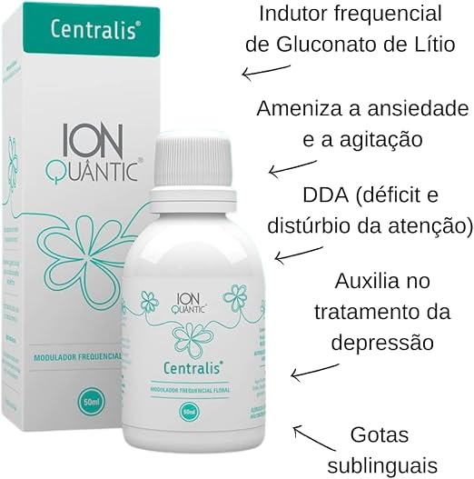 Produtos Esotericos Floral Ionquântic Centralis 50ml